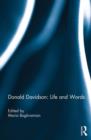Donald Davidson: Life and Words - Book