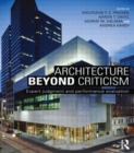 Architecture Beyond Criticism : Expert Judgment and Performance Evaluation - Book