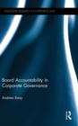 Board Accountability in Corporate Governance - Book