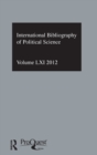 IBSS: Political Science: 2012 Vol.61 : International Bibliography of the Social Sciences - Book