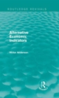 Alternative Economic Indicators (Routledge Revivals) - Book