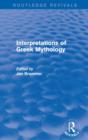 Interpretations of Greek Mythology (Routledge Revivals) - Book