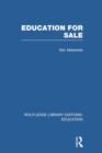 Education for Sale - Book