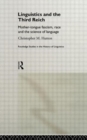 Linguistics and the Third Reich : Mother-tongue Fascism, Race and the Science of Language - Book