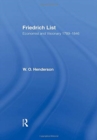 Friedrich List : Economist and Visionary 1789-1846 - Book