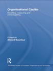 Organisational Capital : Modelling, Measuring and Contextualising - Book