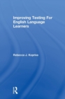 Improving Testing For English Language Learners - Book