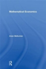 Mathematical Economics - Book
