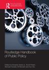 Routledge Handbook of Public Policy - Book