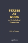 Stress at Work : A Sociological Perspective - Book