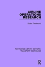 Airline Operations Research - Book