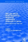 IMF and World Bank Sponsored Structural Adjustment Programs in Africa : Ghana's Experience, 1983-1999 - Book