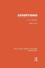 Advertising A New Approach - Book