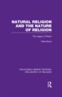Natural Religion and the Nature of Religion : The Legacy of Deism - Book