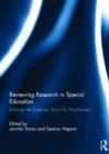 Reviewing Research in Special Education : Making the Evidence Work for Practitioners - Book