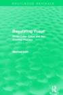 Regulating Fraud (Routledge Revivals) : White-Collar Crime and the Criminal Process - Book