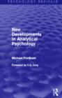 New Developments in Analytical Psychology - Book