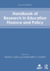 Handbook of Research in Education Finance and Policy - Book