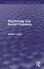 Psychology and Social Problems - Book