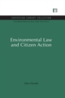 Environmental Law and Citizen Action - Book