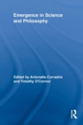 Emergence in Science and Philosophy - Book