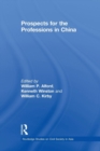 Prospects for the Professions in China - Book