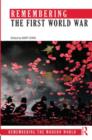 Remembering the First World War - Book