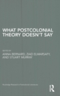 What Postcolonial Theory Doesn’t Say - Book
