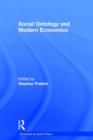 Social Ontology and Modern Economics - Book