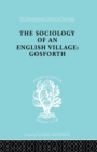 The Sociology of an English Village: Gosforth - Book