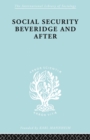 Social Sec:Beveridge   Ils 191 - Book
