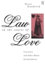 Law in the Courts of Love : Literature and Other Minor Jurisprudences - Book