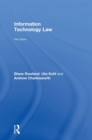 Information Technology Law - Book