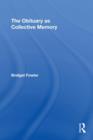 The Obituary as Collective Memory - Book