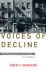 Voices of Decline : The Postwar Fate of US Cities - Book