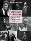 Dictionary of American Classical Composers - Book