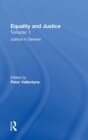Justice in General : Equality and Justice - Book