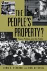 The People's Property? : Power, Politics, and the Public. - Book