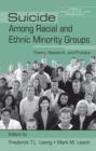 Suicide Among Racial and Ethnic Minority Groups : Theory, Research, and Practice - Book