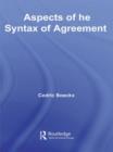Aspects of the Syntax of Agreement - Book