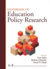 Handbook of Education Policy Research - Book