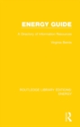 Energy Guide : A Directory of Information Resources - eBook