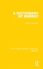 A Dictionary of Energy - eBook