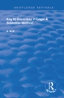 Key to Exercises in Logic and Scientific Method - eBook