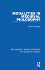 Modalities in Medieval Philosophy - eBook