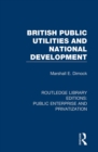 British Public Utilities and National Development - eBook