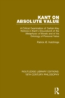 Kant on Absolute Value : A Critical Examination of Certain Key Notions in Kant's 'Groundwork of the Metaphysic of Morals' and of his Ontology of Personal Value - eBook