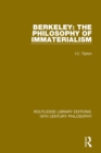 Berkeley: The Philosophy of Immaterialism - eBook
