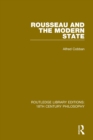 Rousseau and the Modern State - eBook