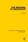 The Meaning of Behaviour - eBook